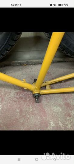 Велосипедная рама хвз