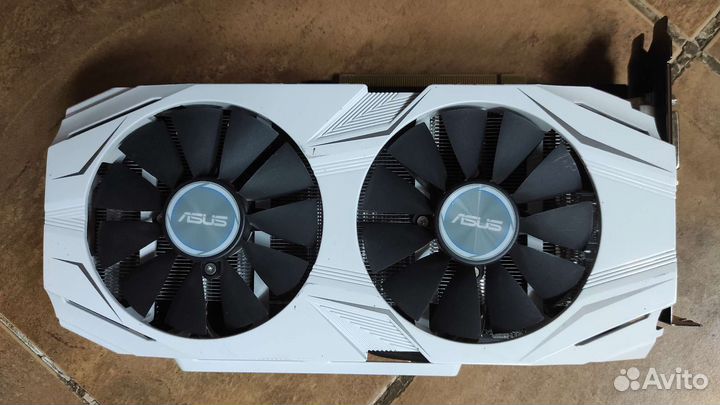 Видеокарта Asus GTX 1060 3gb dual, память Samsung