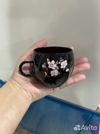 Сервиз чайный черный