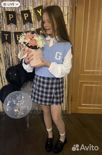 Продам юбку-шорты для школы