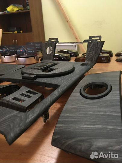 Аквапринт, ламинация карбоном