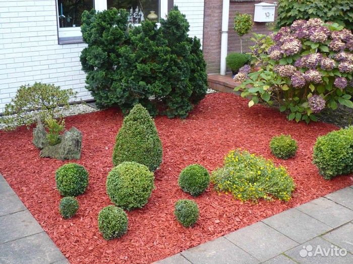 Кора (мульча) лиственницы фр 2-5 см 60 литров