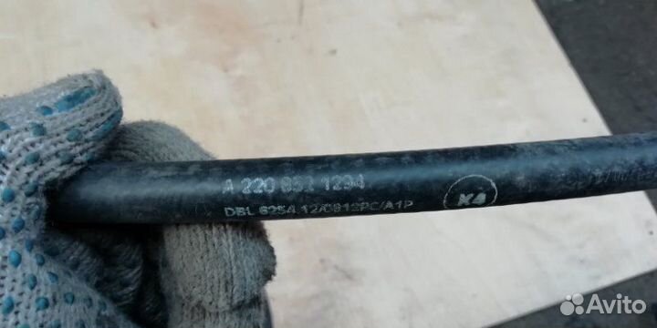 Патрубок радиатора печки Mercedes-Benz S-Class