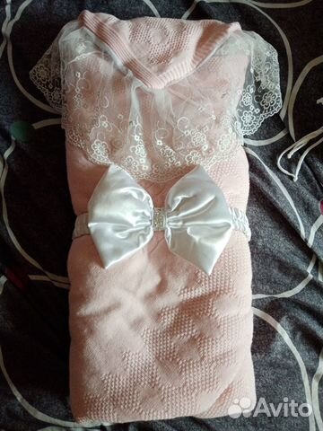 Красивый конверт на выписку лето-осень