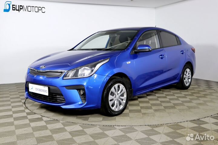 Kia Rio 1.4 МТ, 2018, 120 721 км