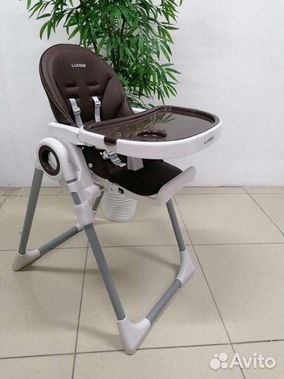 Стульчик для кормления Luxmom Q1/коричневый