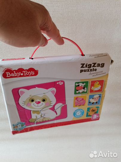 Развивающие пазлы половинки