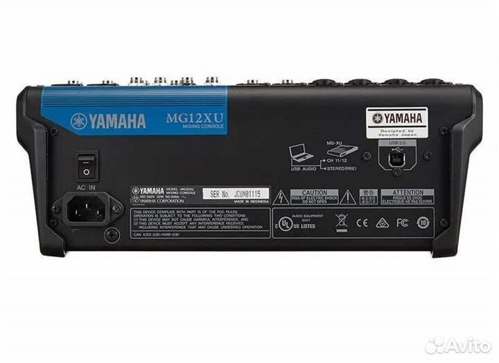 Yamaha MG12XU аналоговый микшер