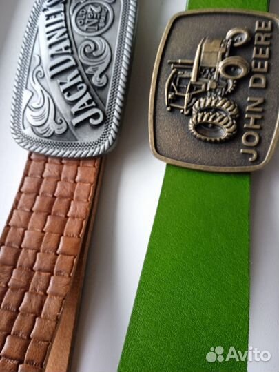 Ремень кожаный италия унисекс