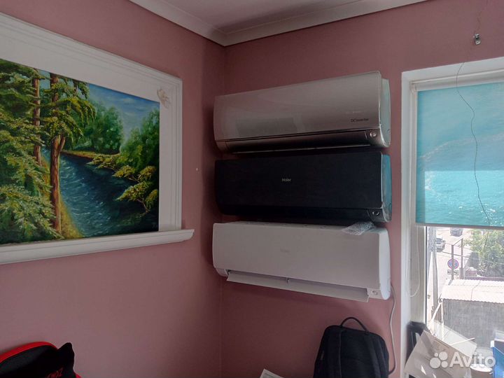 Установка кондиционеров (заправка чистка)