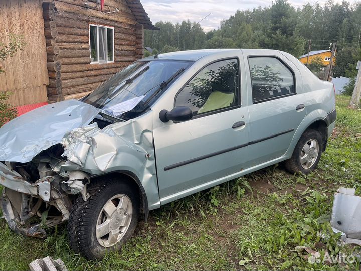 Разбор renault logan на запчасти