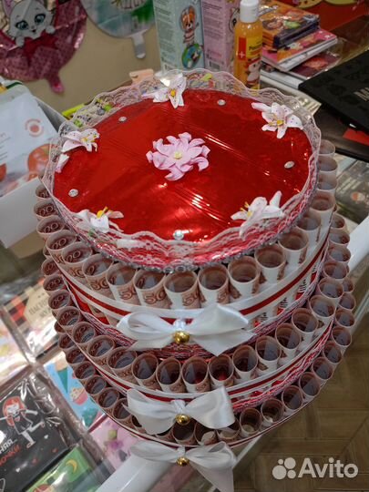 Торт из денег (муляж)