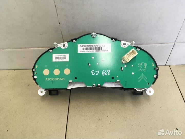 Панель приборов C3 2009-2016