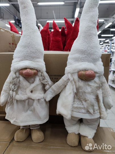 Игрушка финский/ новогодний/рождественский гном