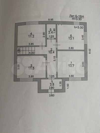 Дом 136,4 м² на участке 3 сот.