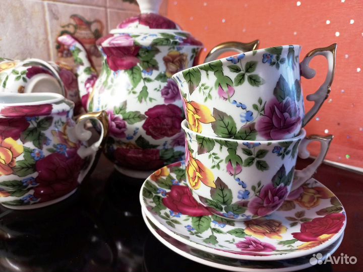 Чайный сервиз Розовый соблазн