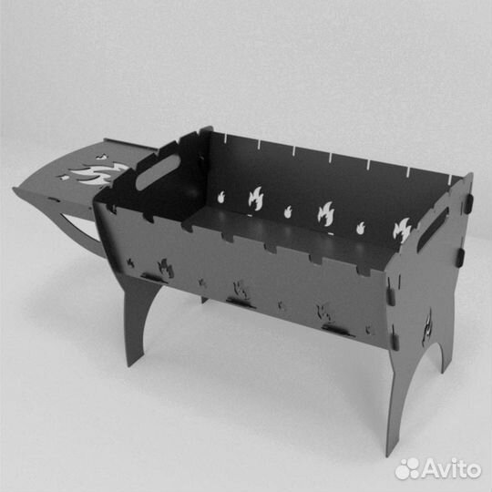 Мангал разборный складной