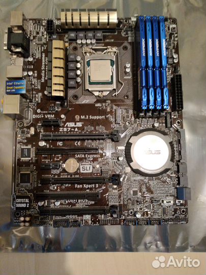 Связка i7 4770 + M/B asus Z97-A + 16Gb DDR3-1866