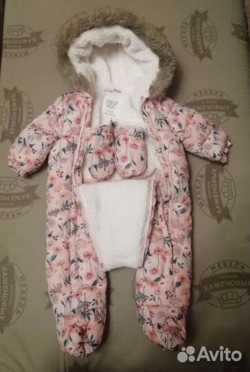 Комбинезон на малыша до 3 месяцев