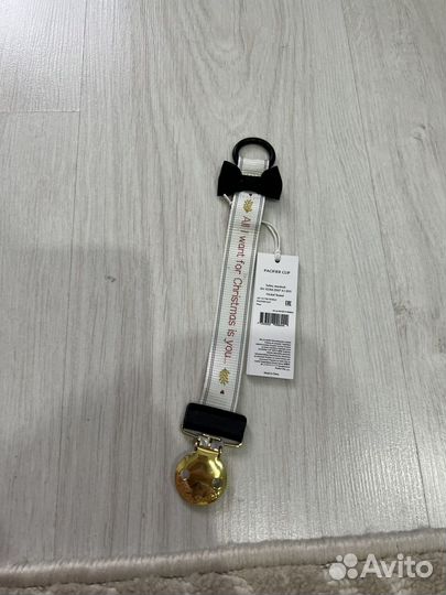 Держатель для пустышки elodie wood