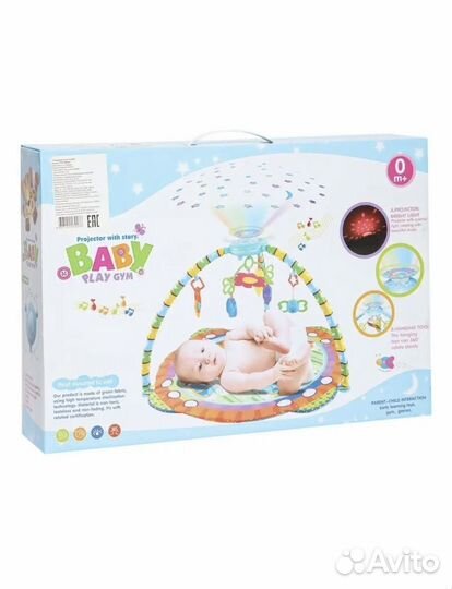 Развивающий коврик музыкальный