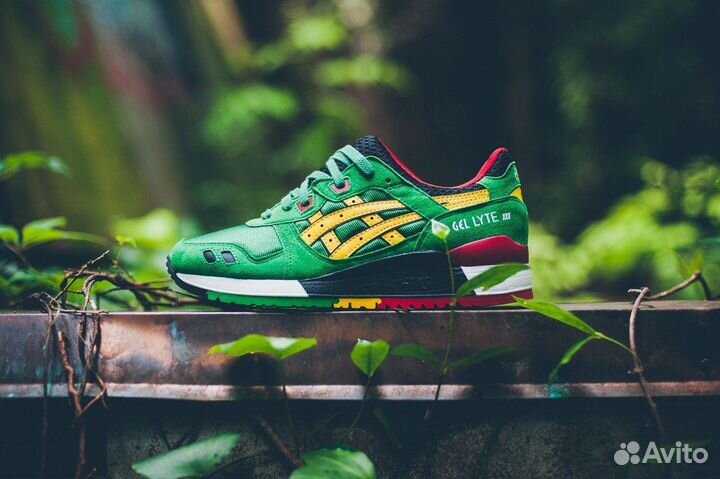 Asics gel store lyte rasta pack