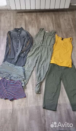 Вещи пакетом на девочку 140, 146, 152