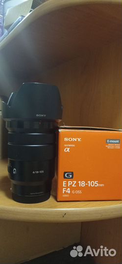 Объектив Sony E 18-105 mm f/4 OSS PZ