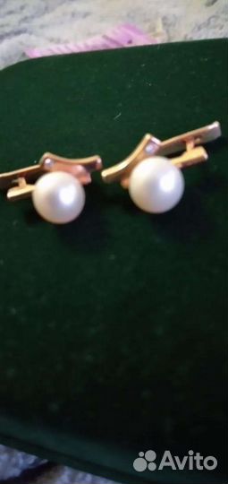 Золотые серьги