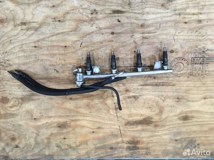 Топливная рампа + форсунка ауди а4 б6 б7 а6 с5 ALT