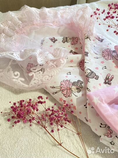 Конверт на выписку для девочки лето/весна/осень