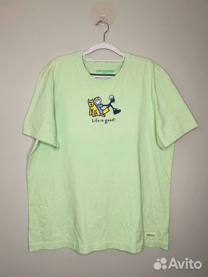 L новые мужские футболки life is good США
