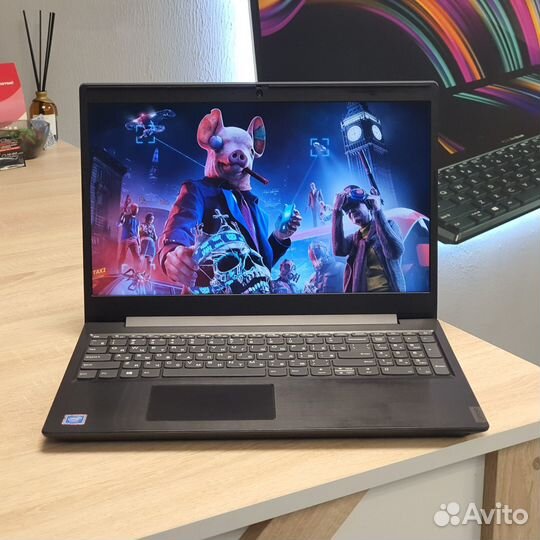 Ноутбук Lenovo Full HD/Ram 8gb/SSD 128gb+HDD 1000
