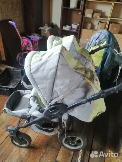 Коляска для двойни