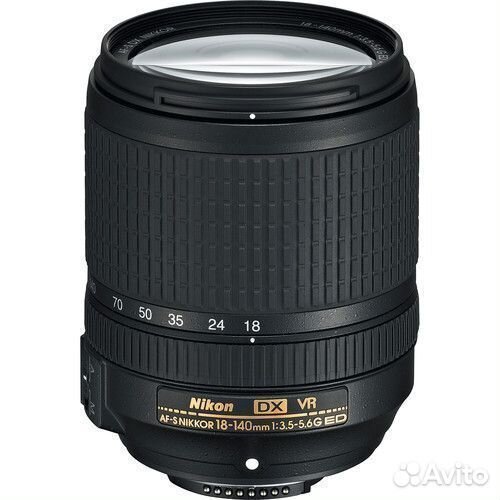 Объектив Nikon 18-140mm f/3.5-5.6G VR DX Новый