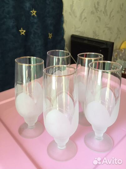 Хрустальные бокалы