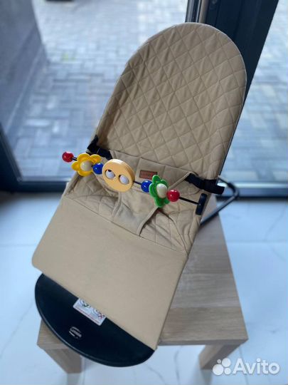 Шезлонг самокачающийся