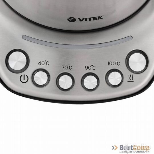Чайник электрический vitek VT-7089 Серебристый