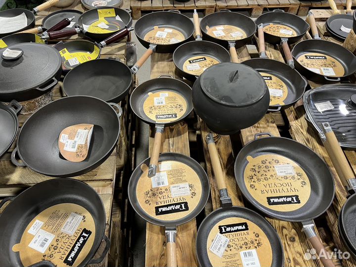 Чугунные сковороды 