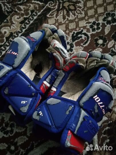 Краги хоккейные размер 15