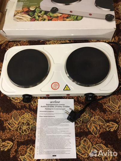 Плитка электрическая 2 конфорки