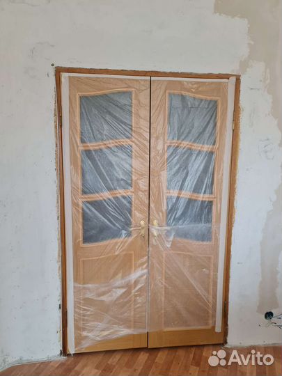 Двери межкомнатные тяжелые деревянные