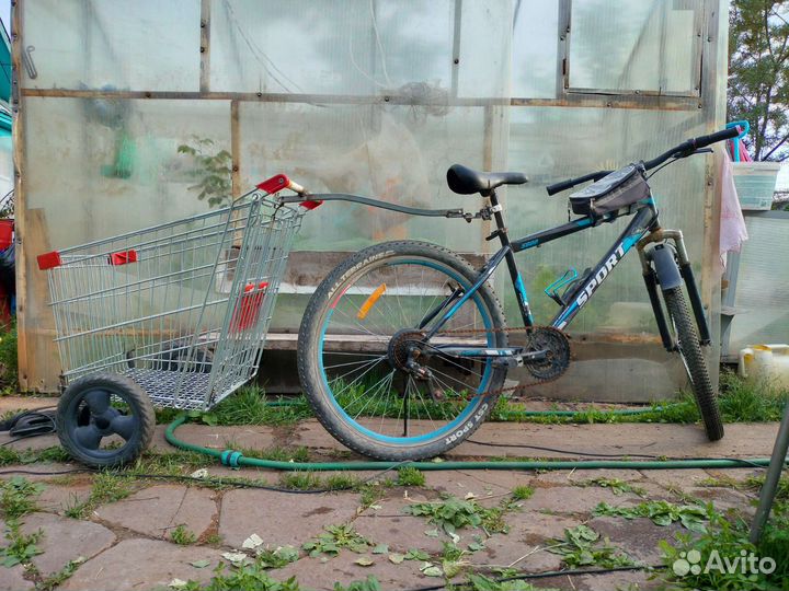 Самодельный велоприцёп