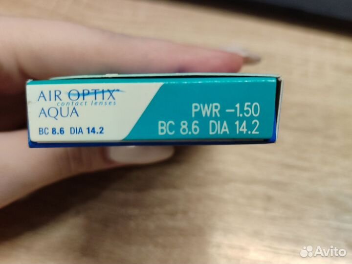 Линзы контактные air optix ежемесячные
