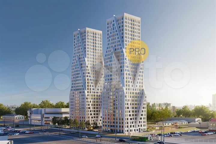 2-к. квартира, 76,6 м², 17/30 эт.