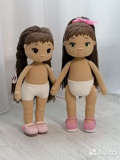Вязаная кукла ручной работы (на заказ)