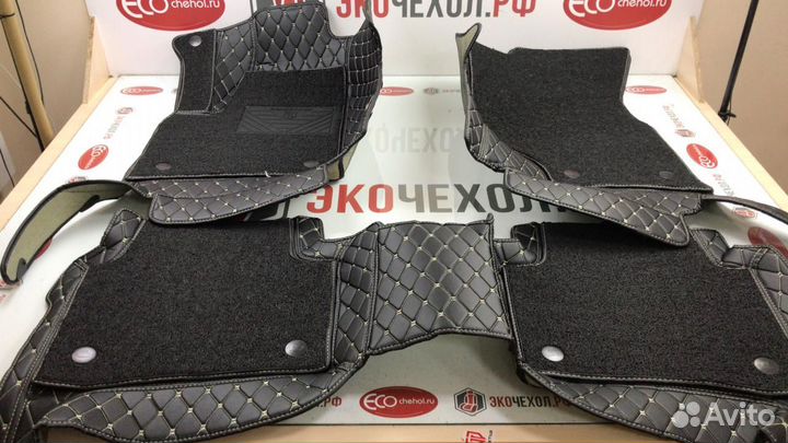 3D Коврики Hyundai Tucson из Экокожи