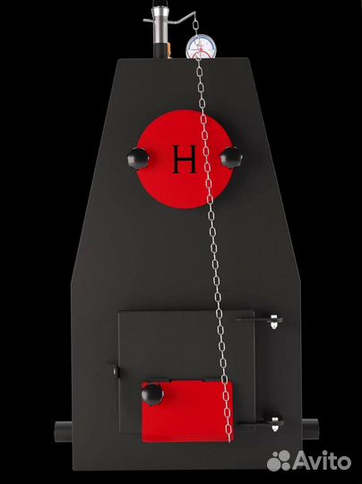 Твердотопливный котёл 8 квт