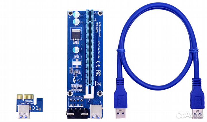 Райзер для видеокарты PCI-E 006s