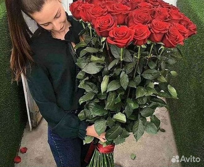 Высокие Высокие розы Гигантские розы Букеты Достав